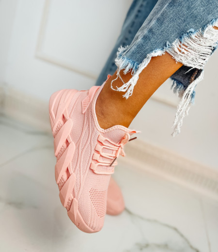 Sneakersy Nataly pink