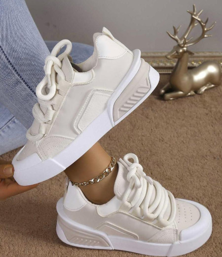 Sneakersy Aria beige