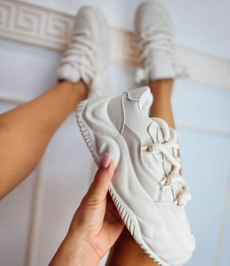 Sneakersy Ellie beige